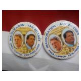 Clinton-Gore Campaign Buttons