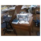 Heavy Base Floor Lamp Approx 50" Tall