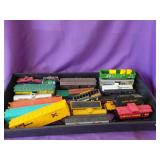 Plastic Train Cars 4-7" Long