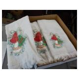 Christmas hand towels
