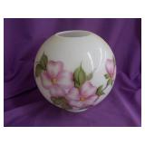 Painted Glass Shade 9x9"