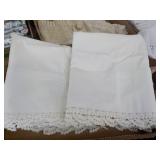 Pair of Crochet Pillow Cases