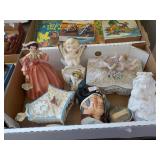 Variety of Ceramic Figures 2-8" Tall