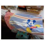 Vintage Mickey Mouse pillowcase