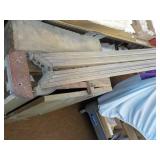 Wood & Metal Drying Rack Fold Up, 5x31"