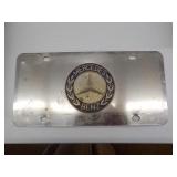 Mercedes Benz license plate
