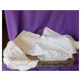 Needlework Table Coverings, Etc.