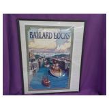 Ballard Locks framed