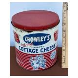 Vintage Crowleys Tin Nice Condition