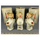 Early Japan Bisque Xmas Singers MIB