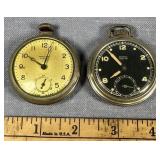 (2) Vintage Pocket Watches One in working