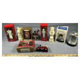 Lot Boxed Xmas Figural Ornaments MIB