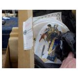 4 Russian religious plates