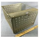 Vintage Locker Basket Numbered - Excellent