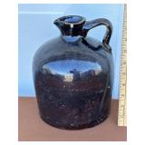Antique Molasses Stoneware jug Nice Condition