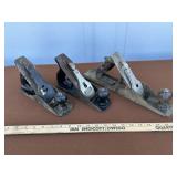 (3) Antique Hand Planes Each Complete