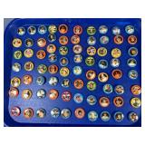 Large Collection Baseball Pin Buttons Vintage