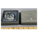 Vintage Steuben Glass Paperweight MIB MIB Steuben
