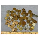 Lot of Foreign Coins See Photos for details