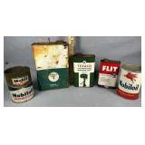Vintage Advertising Cans Early Adv. Tin Cans