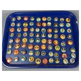 Large Collection Baseball Pin Buttons Vintage
