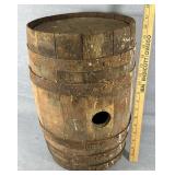 Primitive Gun Powder Barrel Original Red Paint