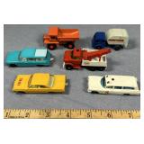 (6) CLEAN Early Matchbox Cars / Trucks Excellent