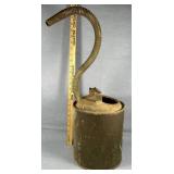 Antique RR Water Can No Markings - Nice Condition