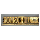 Vintage 30" Street Sign Unusually Long and Early