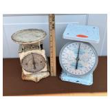 (2) Vintage Scales Each in working condition