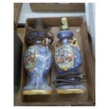 2 Vintage lamps Europeon decorative