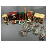 Vintage Xmas Lot / Ornaments Unopened w/Boxes