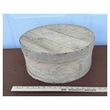 Antique Wood Cheese Container