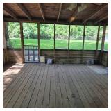 screened in patio