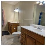 lrg bathroom w/ tub & walk in shower