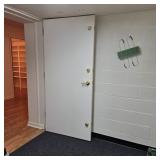 safe room w/ steel door