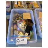 TOTE OF MISC. COSTUME JEWELRY