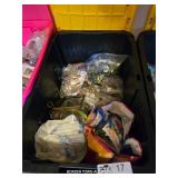 TOTE OF MISC. COSTUME JEWELRY