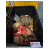TOTE OF MISC. COSTUME JEWELRY