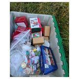 TUB OF MISC. ITEMS