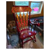 VERY NICE WOOD ROCKING CHAIR