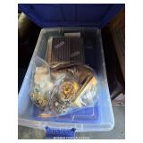 TUBS OF COSTUME JEWELRY