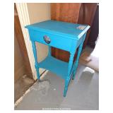 BLUE PAINTED TABLE