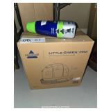 NEW BISSELL MINI GREEN MACHINE AND DETERGENT