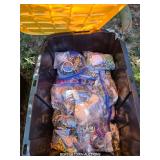 TUB OF COSTUME JEWELRY