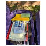 TUB OF MISC. ITEMS