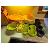 GROUP OF FIESTAWARE DISHES