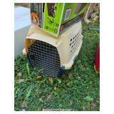 PET CRATE AND NEW MAILBOX