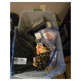 TOTE OF MISC. COSTUME JEWELRY