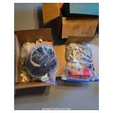 TOTE OF MISC. COSTUME JEWELRY